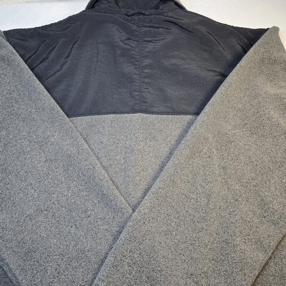 The North Face Denali Fleece Jacket Mens Large Gray Black Full Zip Gorpcore...‎
